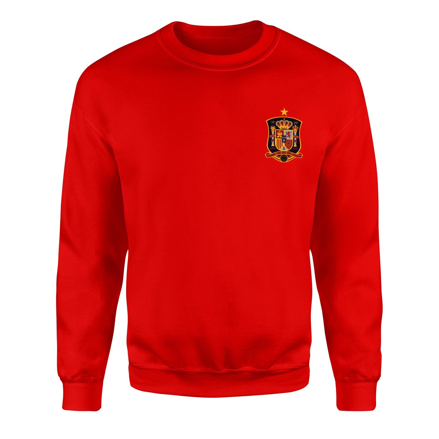 İspanya Sweatshirt S - Kırmızı
