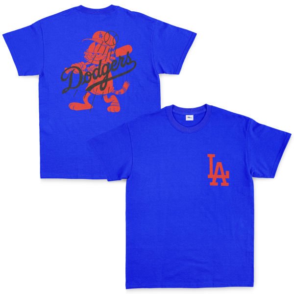 LA Dodgers x GRFLD Tişört M - Mavi