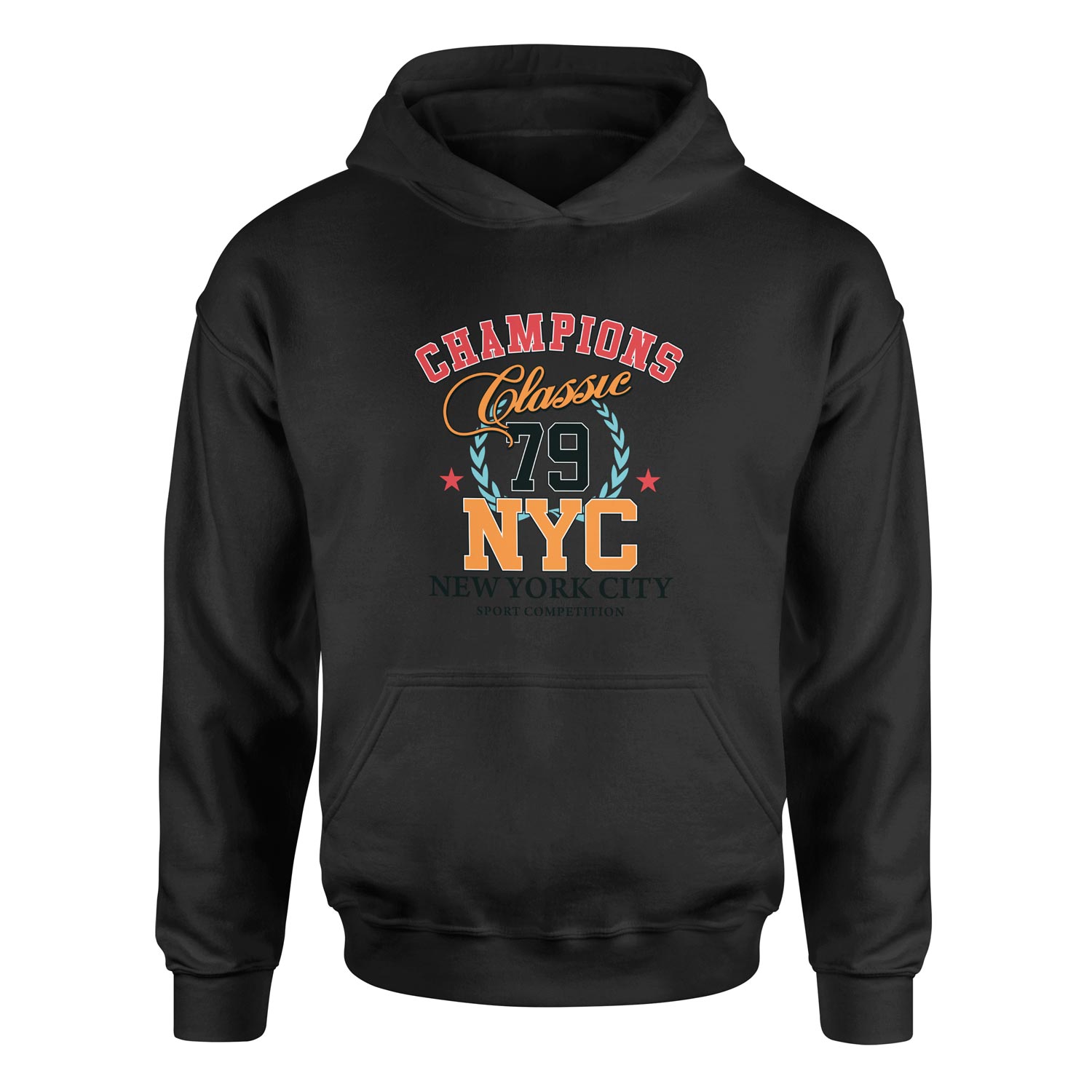 Champions Classic NYC Hoodie M - Siyah