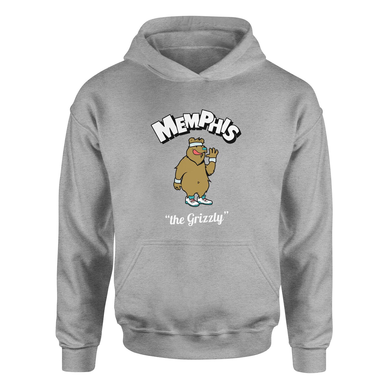 Memphis Cartoon Hoodie S - Gri