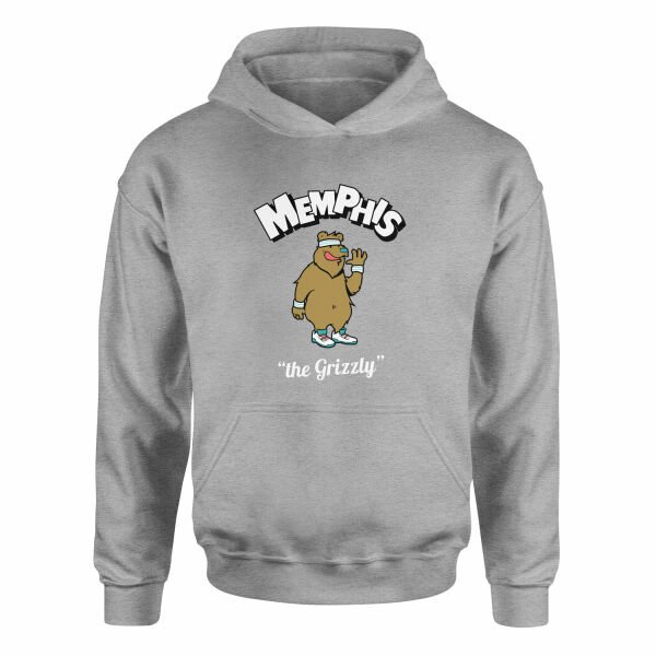Memphis Cartoon Hoodie S - Gri