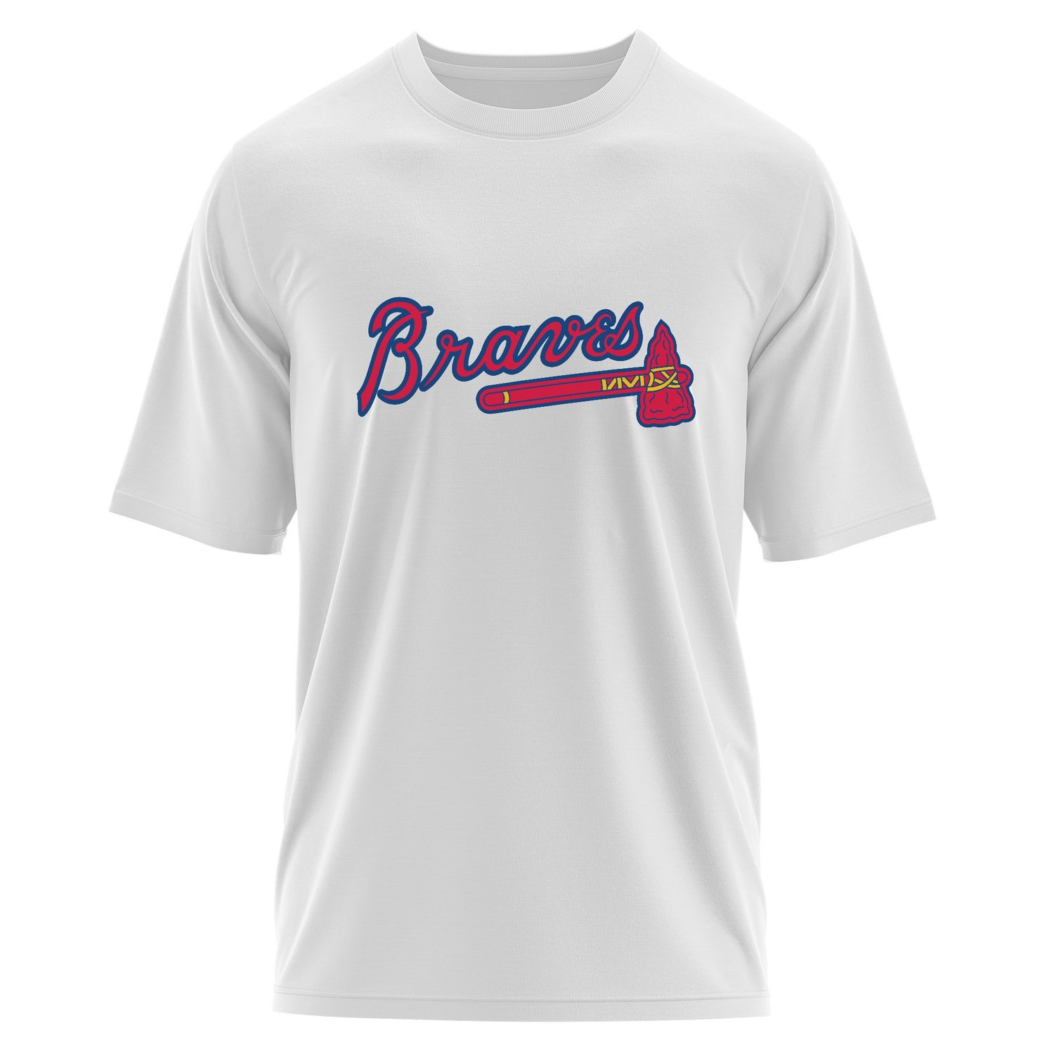 The Braves Oversize Tişört XL - Beyaz