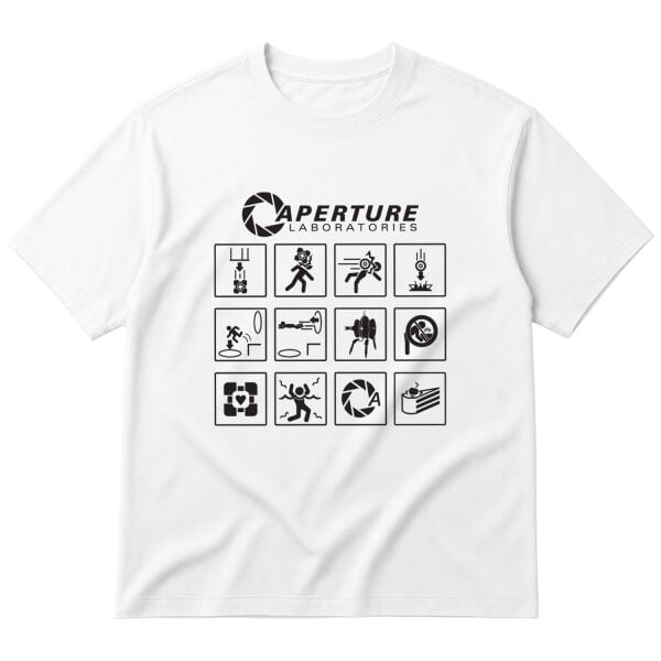 Aperture Science Laboratories Oversize Tişört