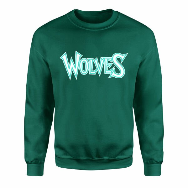 Wolves Sweatshirt L - Nefti Yeşili