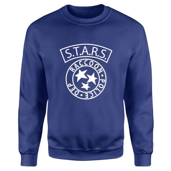 Raccoon City Police Department Sweatshirt S - İndigo Mavisi
