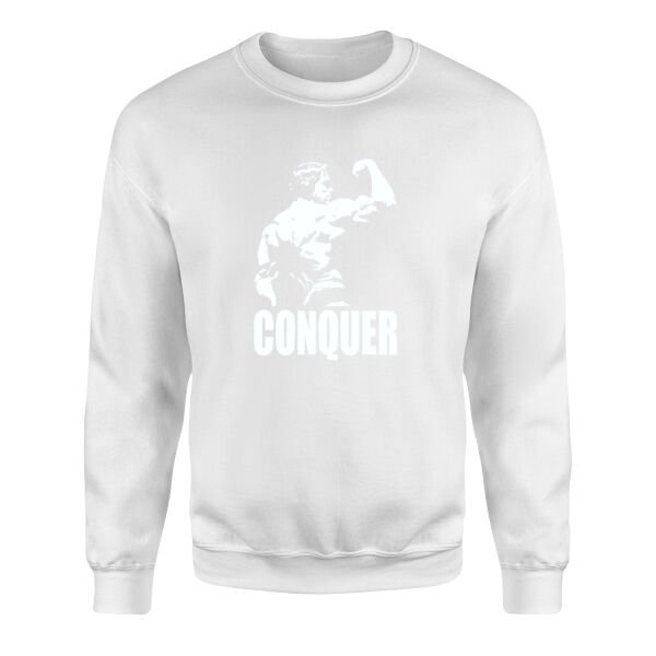 Arnold Conquer Sweatshirt M - Beyaz