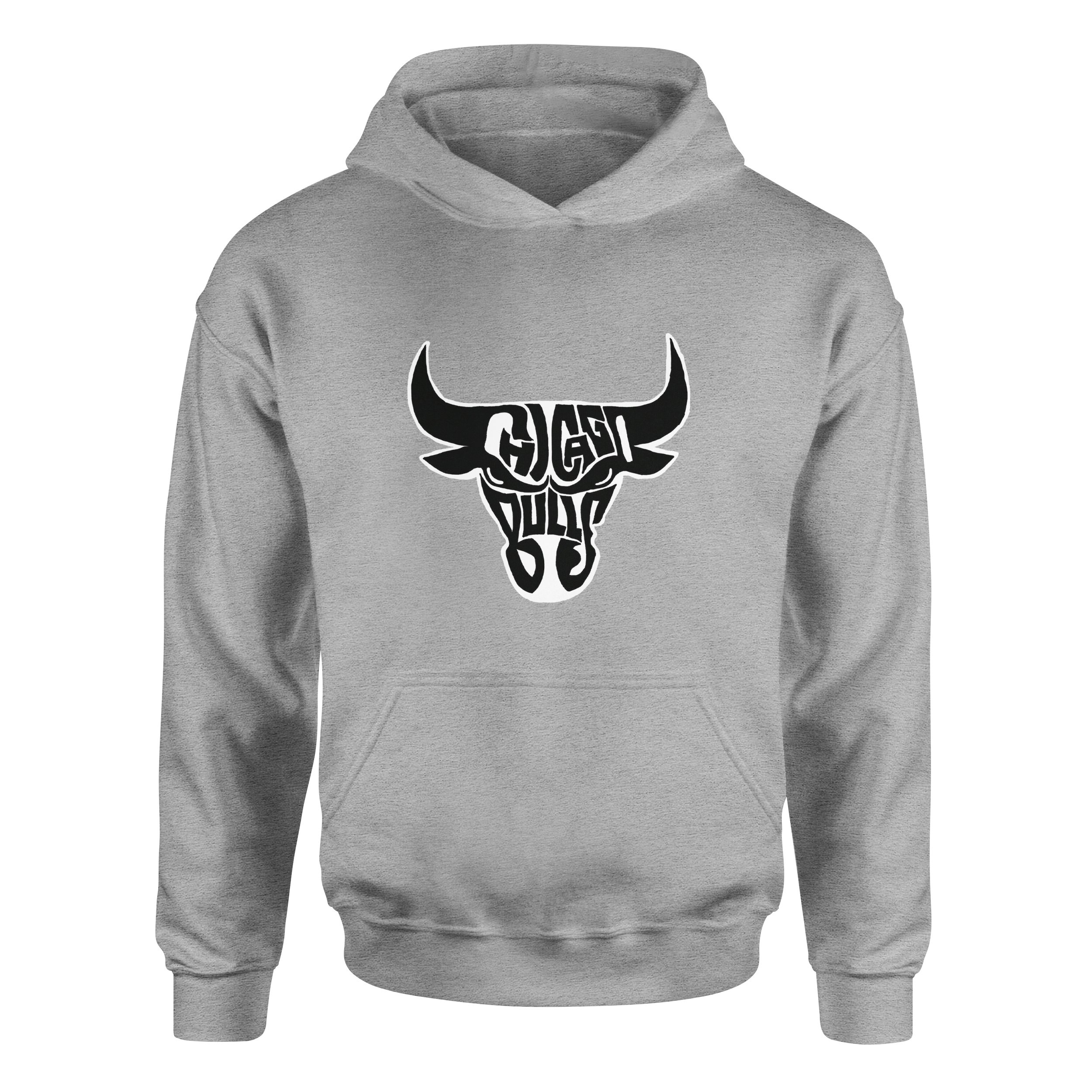 Bulls Hoodie XXL - Gri