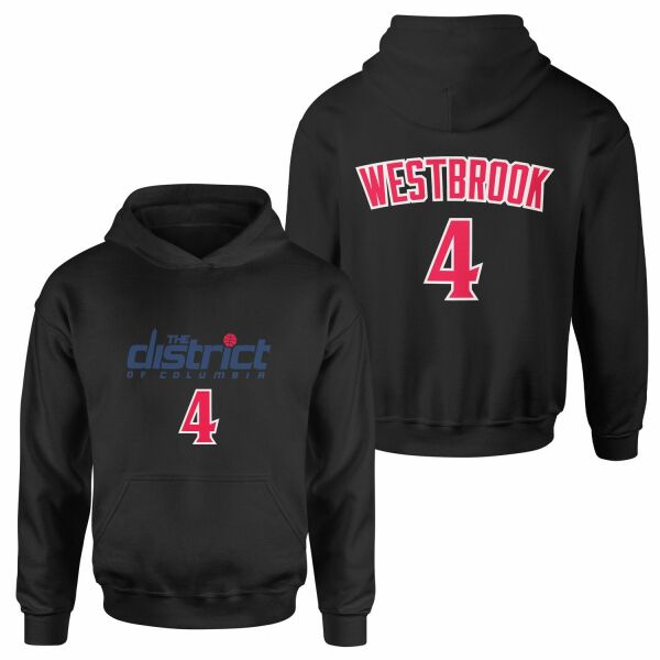 Russell Westbrook Wizards Forma Hoodie M - Siyah