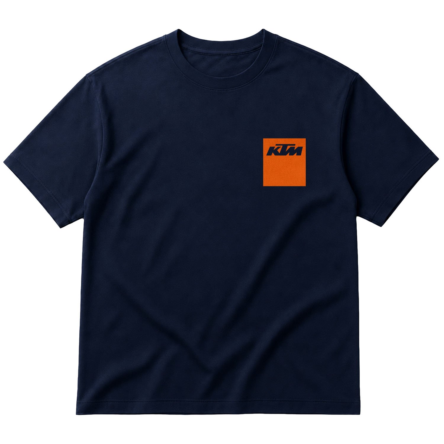 KTM Badge Oversize Tişört L - İndigo Mavisi