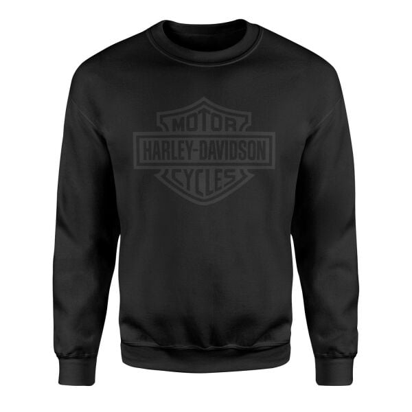 Harley-Davidson Shield B Sweatshirt XL - Siyah | OUTLET
