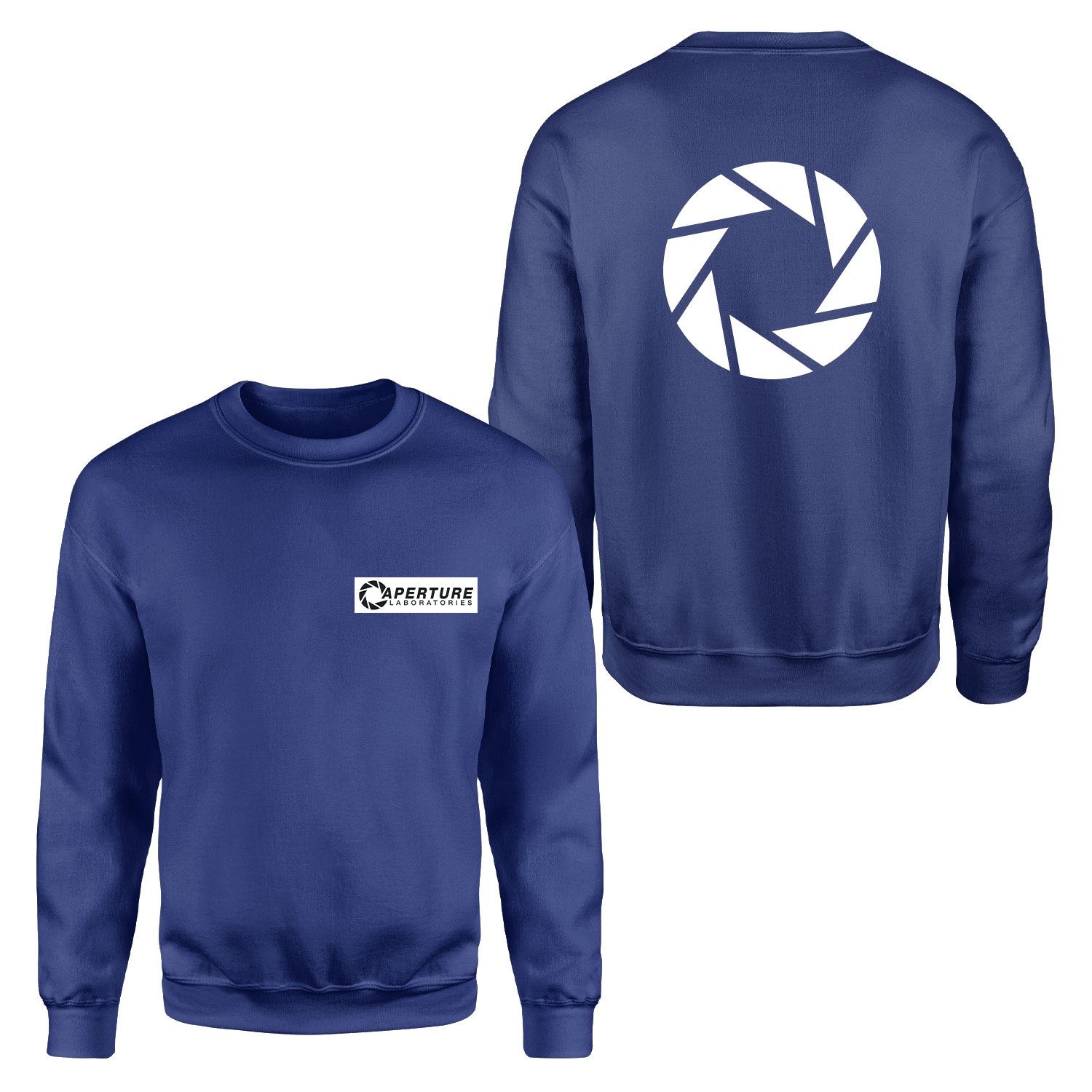 Aperture Laboratories Sweatshirt M - İndigo Mavisi