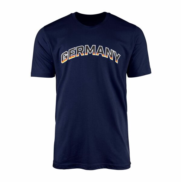 Germany Tişört L - İndigo Mavisi