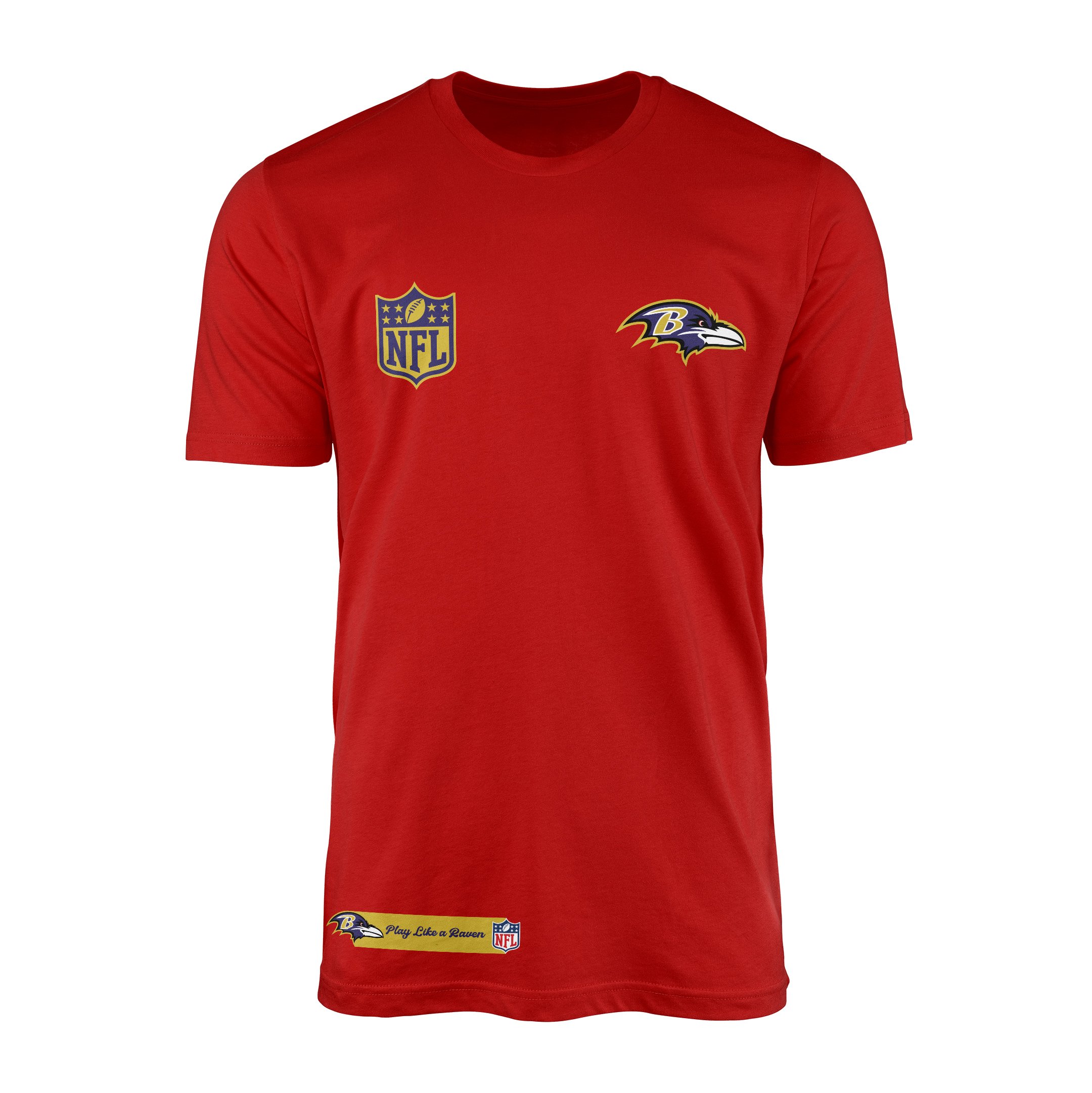 Play Like a Raven Baltimore Ravens MVP Tişört XXL - Kırmızı