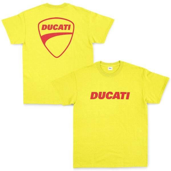 Ducati Italian Thunder Tişört M - Sarı