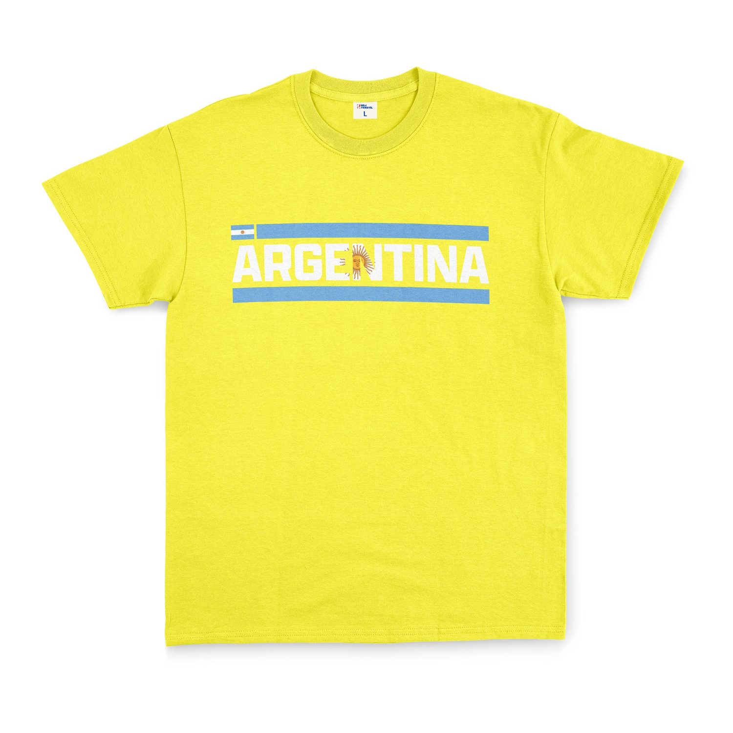 Argentina Tişört L - Sarı