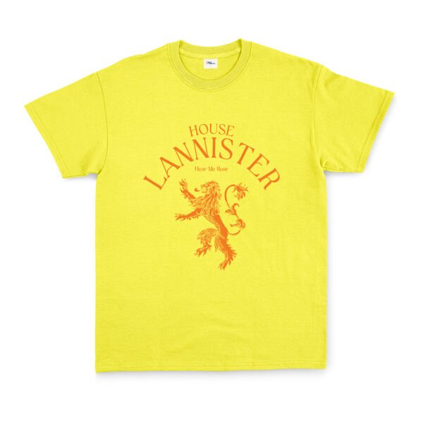 House Lannister Tişört S - Sarı