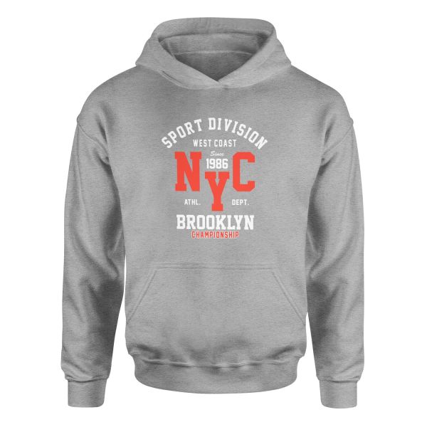 NYC West Coast SD Hoodie XL - Gri