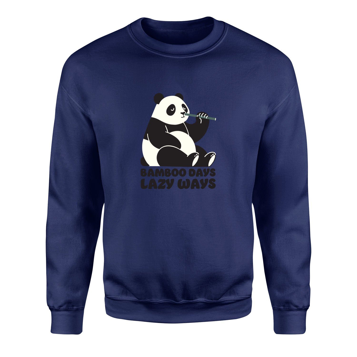 Bamboo Days Lazy Ways Sweatshirt XXL - İndigo Mavisi