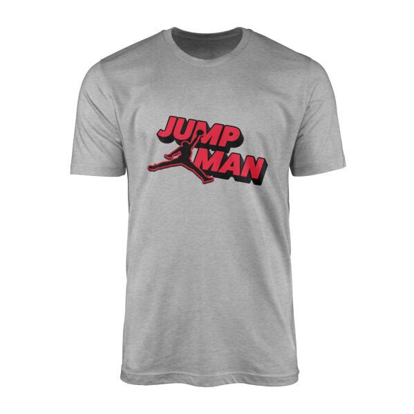 Jordan Jumpman Tişört L - Gri