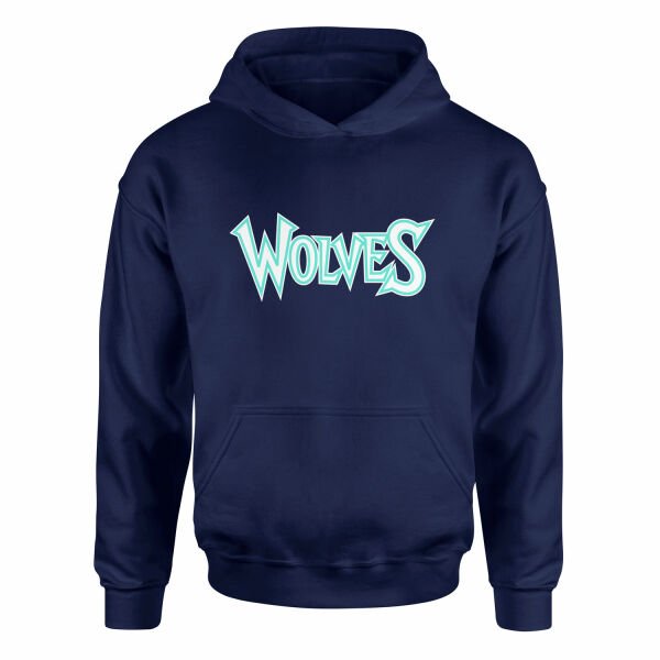 Wolves Hoodie M - İndigo Mavisi