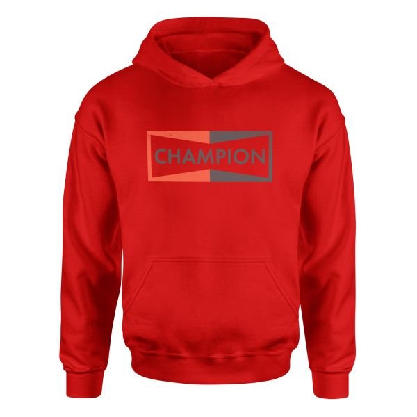 Champion Brad Pitt Hoodie S - Kırmızı