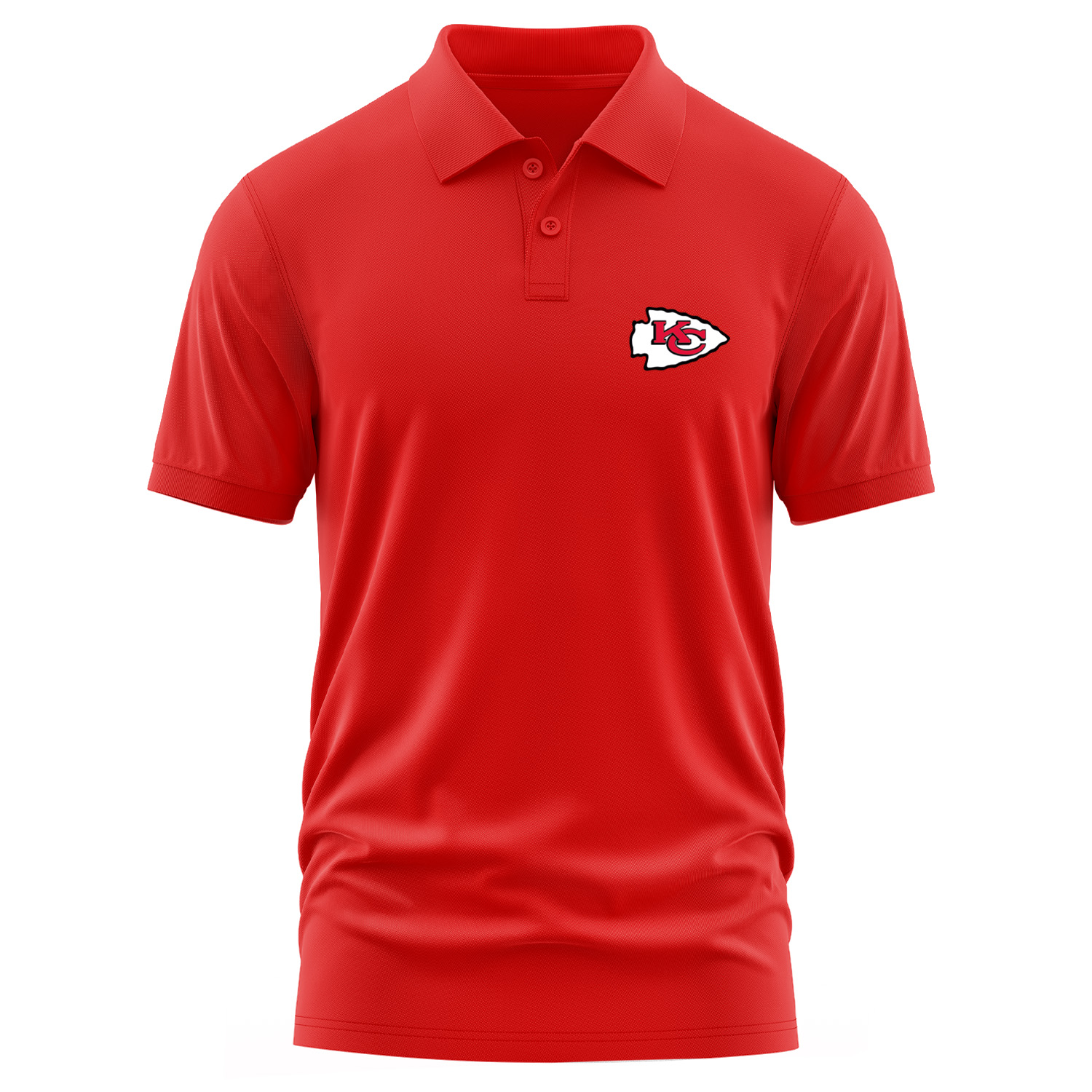 Kansas City Chiefs Polo Tişört M - Kırmızı