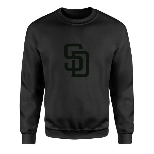 San Diego Padres Sweatshirt L - Siyah