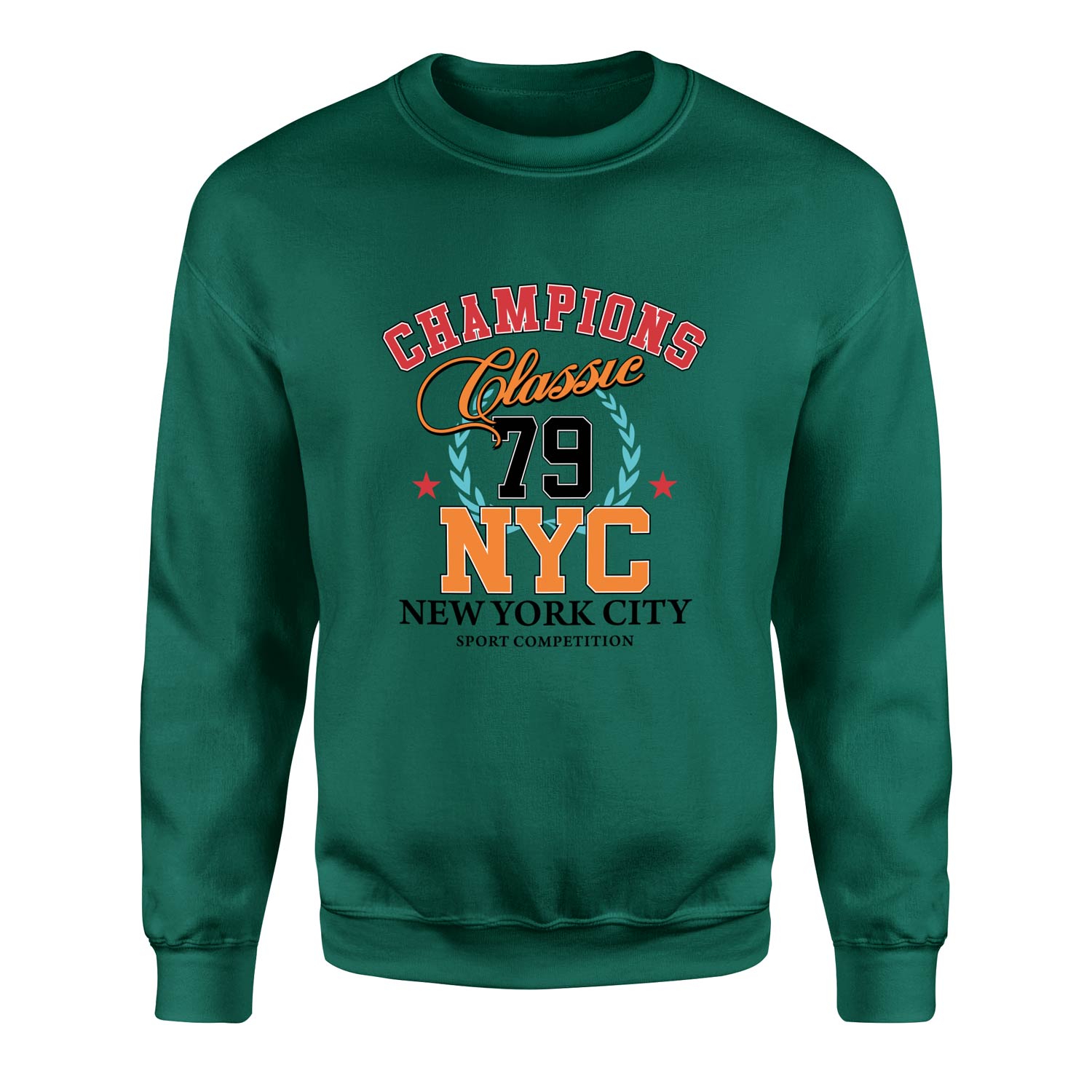 Champions Classic NYC Sweatshirt S - Nefti Yeşili