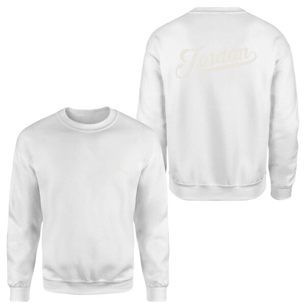 Jordan Enhanced Sweatshirt S - Beyaz
