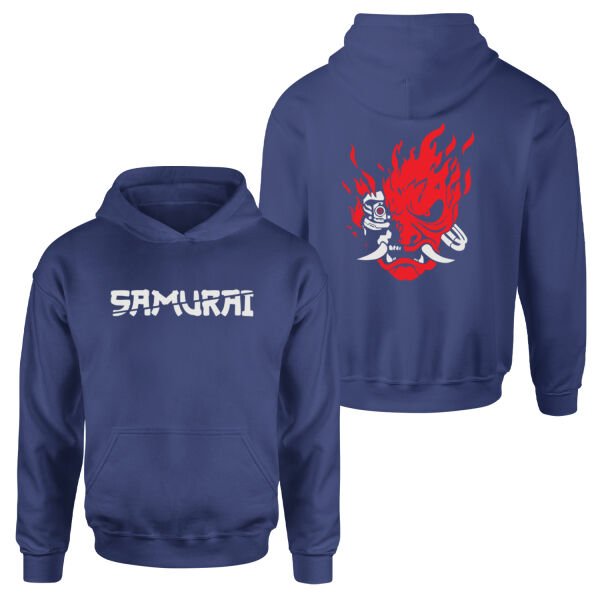 Wake Up, Samurai | CYBERPUNK Hoodie XL - Lacivert