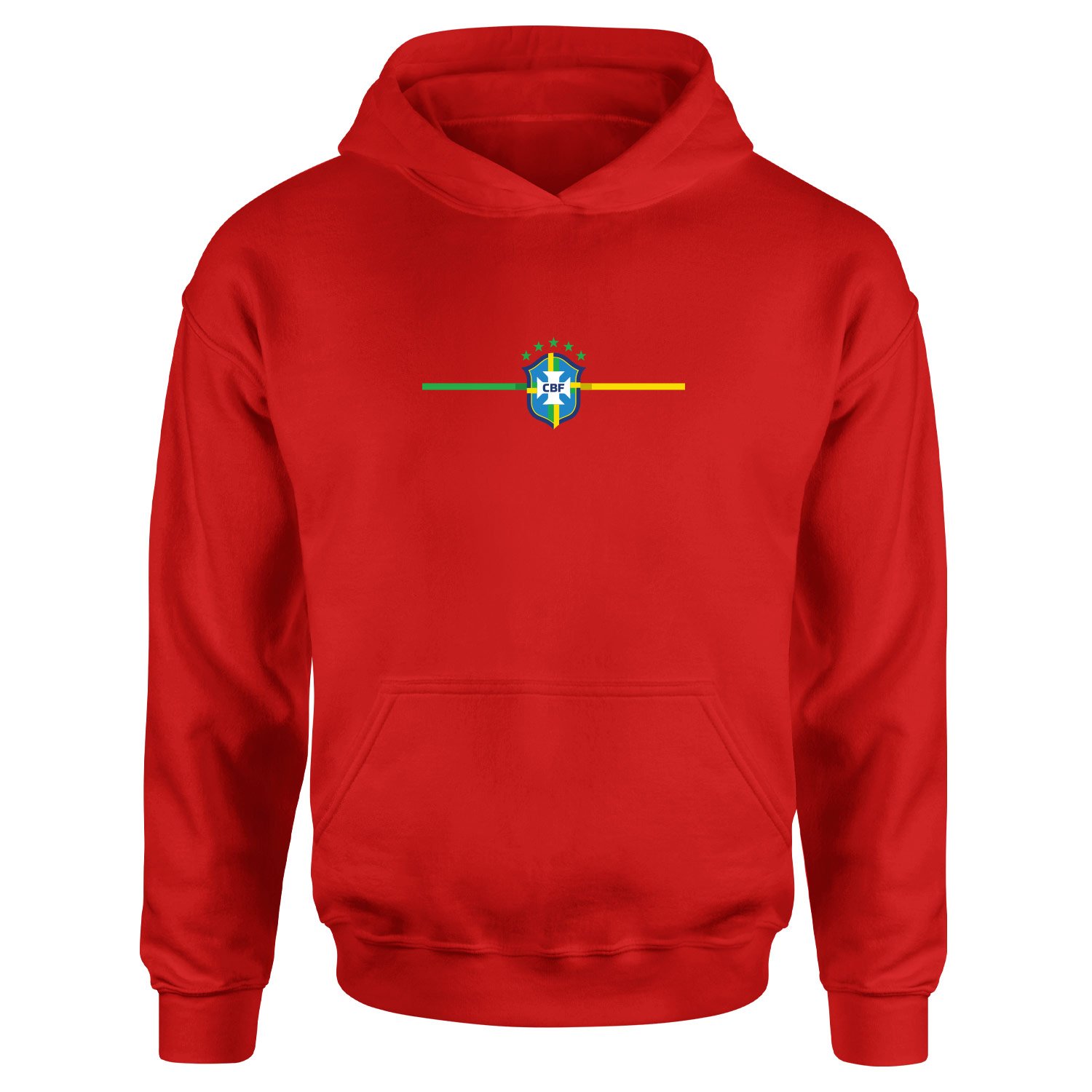 Brezilya W Hoodie M - Kırmızı