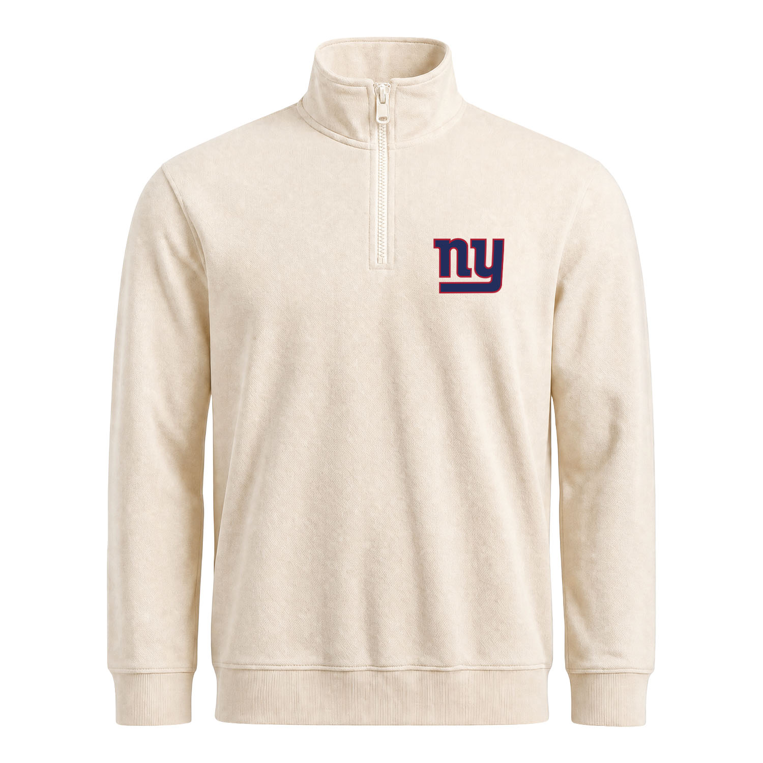 New York Giants Yarım Fermuarlı Sweatshirt
