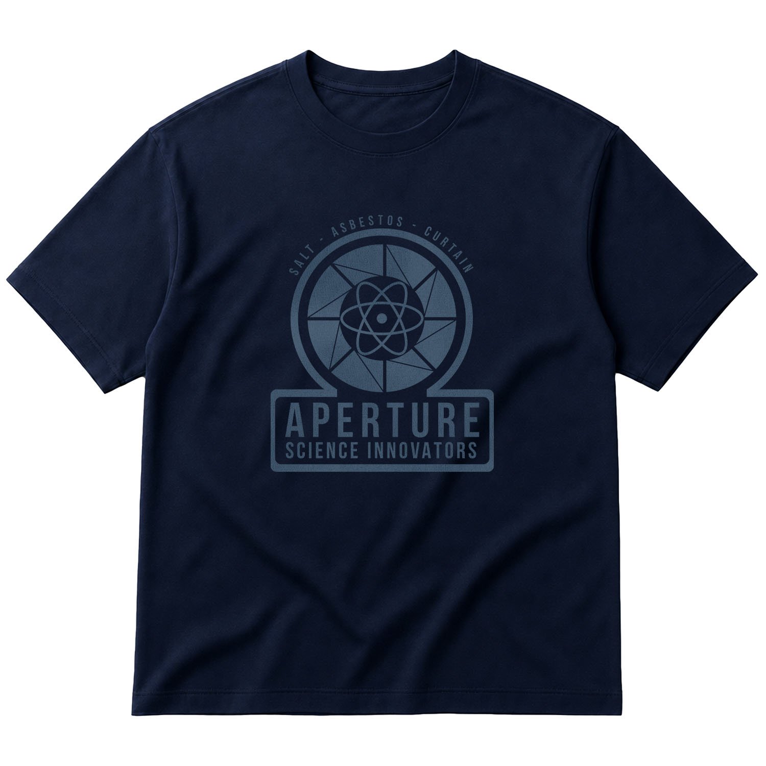 Aperture Labs | Science Innovators Oversize Tişört M - İndigo Mavisi