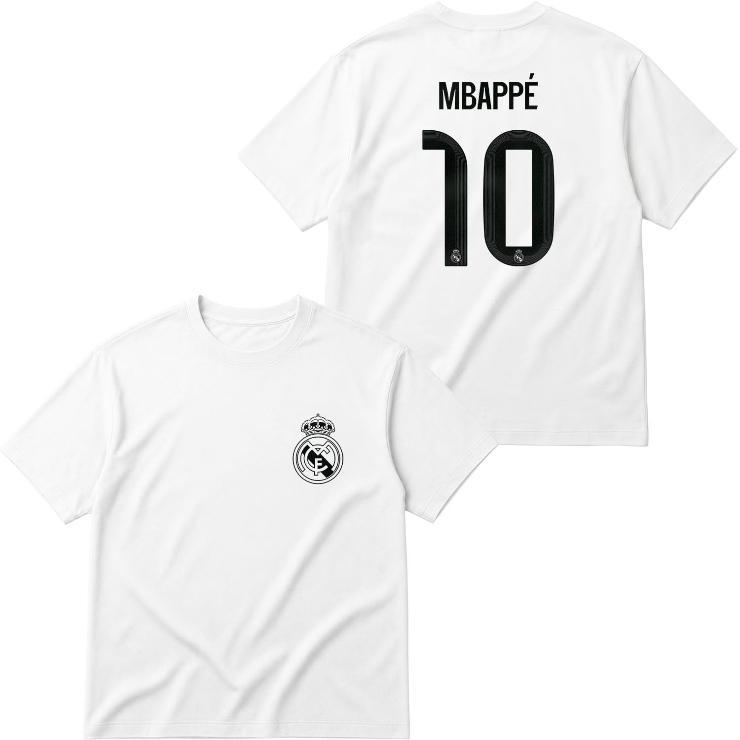 Kylian Mbappe RM BL Forma Oversize Tişört
