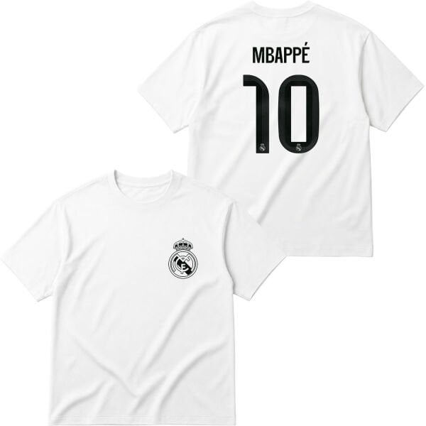 Kylian Mbappe RM BL Forma Oversize Tişört