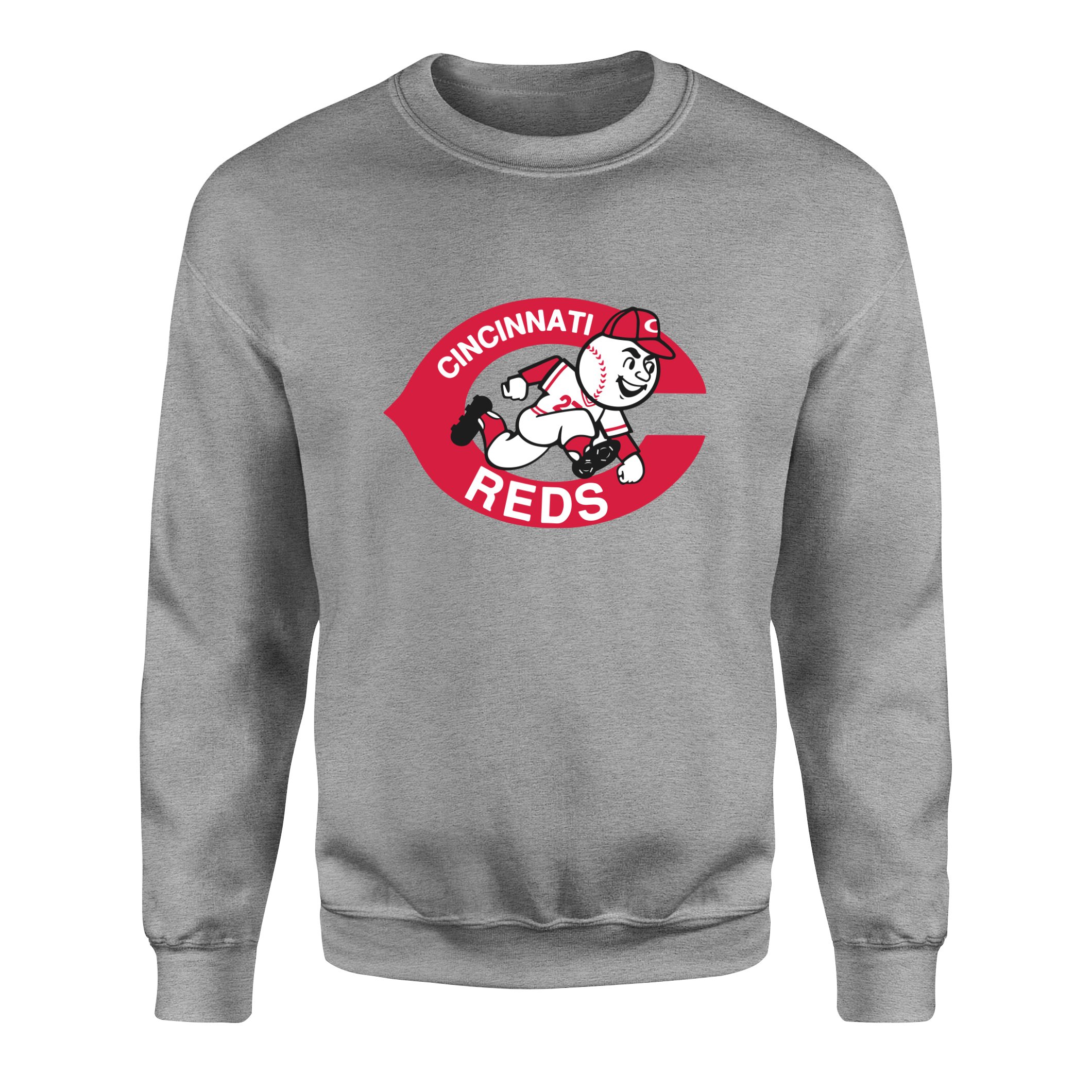 Cincinnati Reds | Mr. Red 80’s Sweatshirt L - Gri