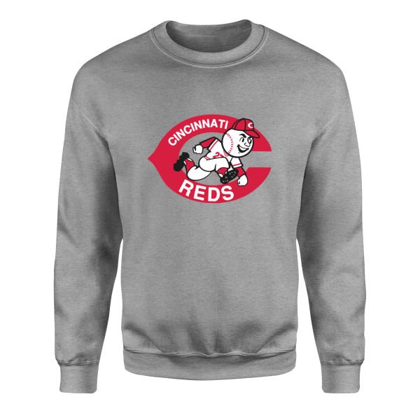 Cincinnati Reds | Mr. Red 80’s Sweatshirt L - Gri