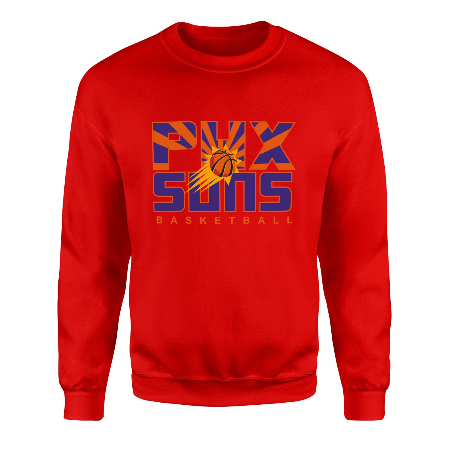 PHX Suns Sweatshirt M - Kırmızı