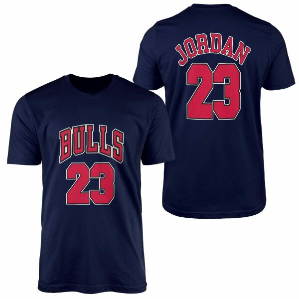 Michael Jordan 23 Forma Tişört S - İndigo Mavisi