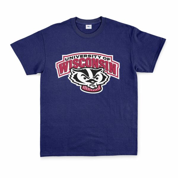 Wisconsin Badgers Tişört L - İndigo Mavisi