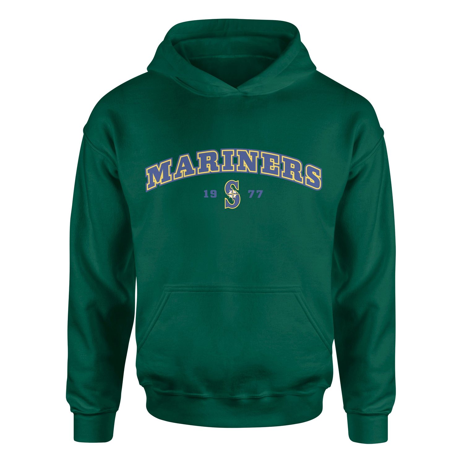 Mariners 1977 Hoodie XL - Nefti Yeşili