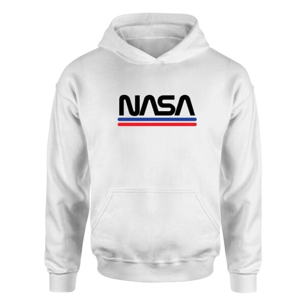 NASA Classic Hoodie M - Beyaz | OUTLET