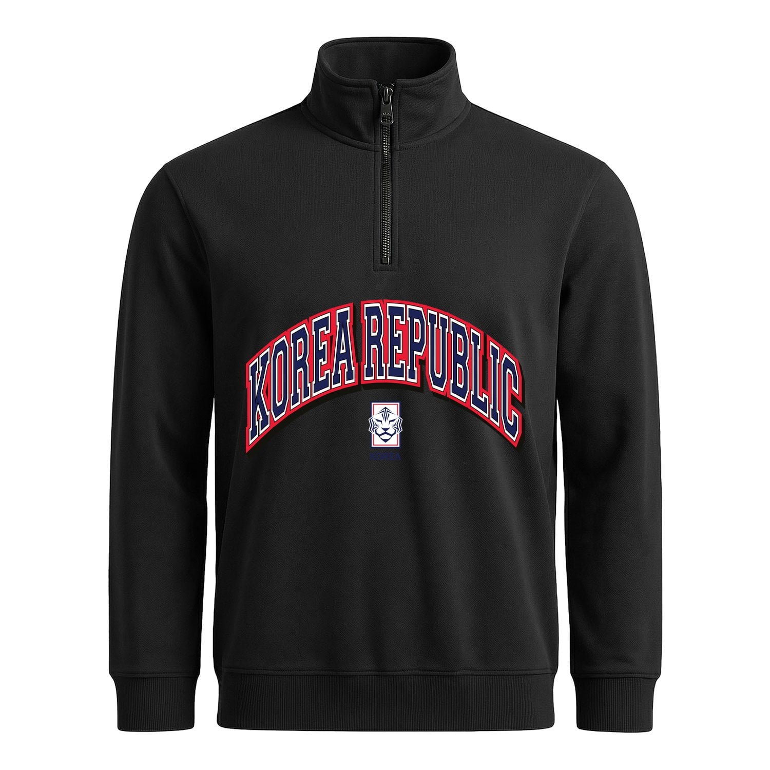 Kore Cumhuriyeti 2026 Varsity Yarım Fermuarlı Sweatshirt