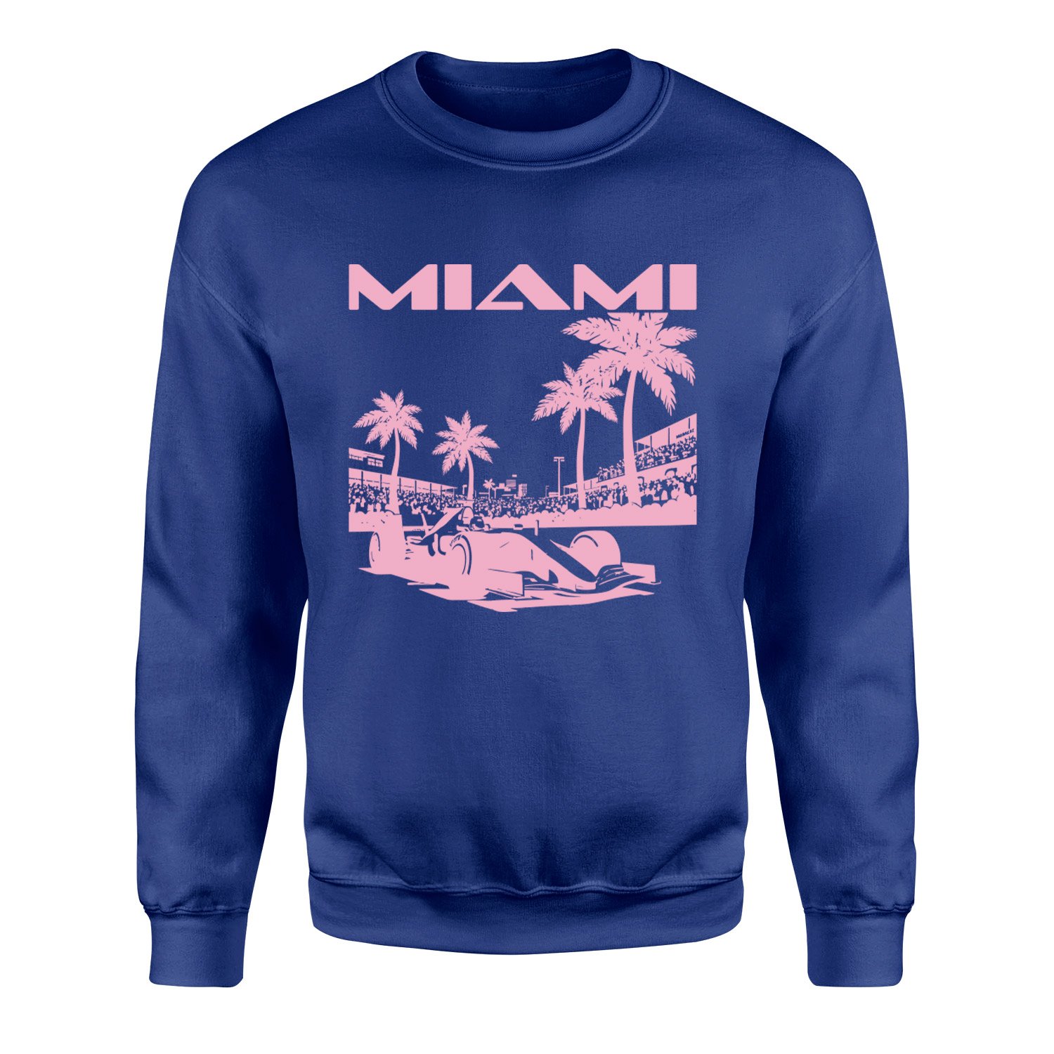 Miami Track Sweatshirt M - İndigo Mavisi