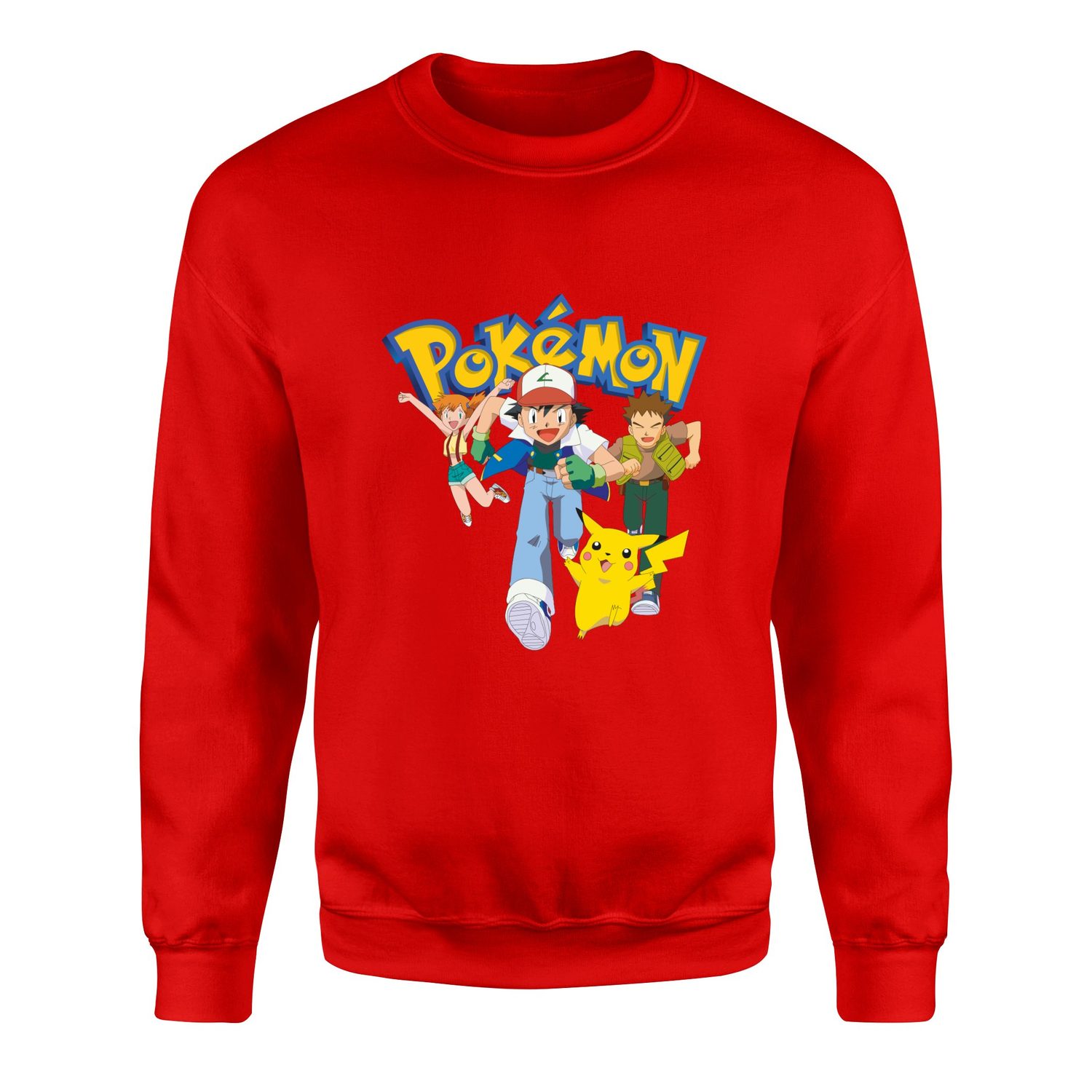 Pokemon Gotta Catch ’em All Sweatshirt S - Kırmızı