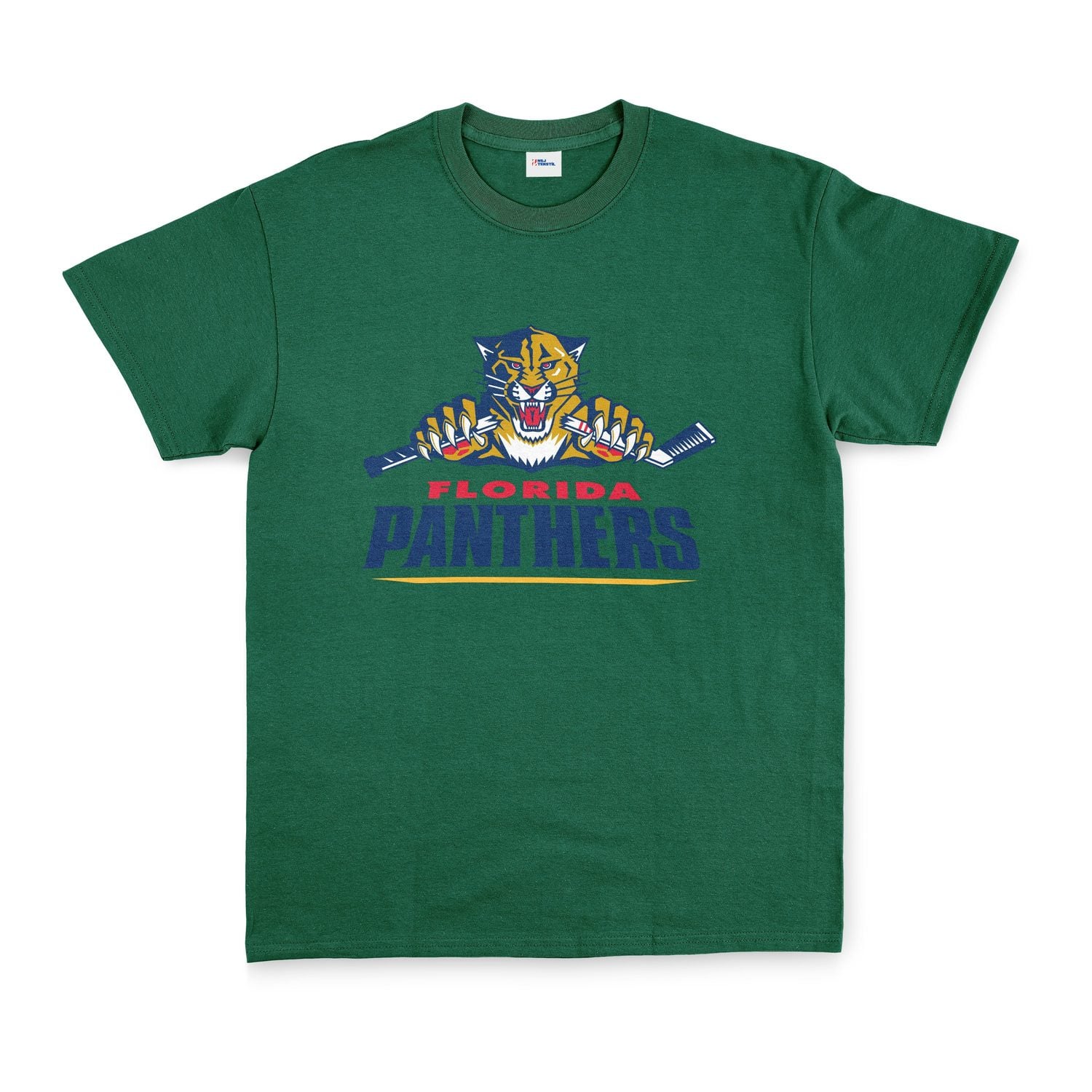 Florida Panthers NHL Tişört L - Nefti Yeşili