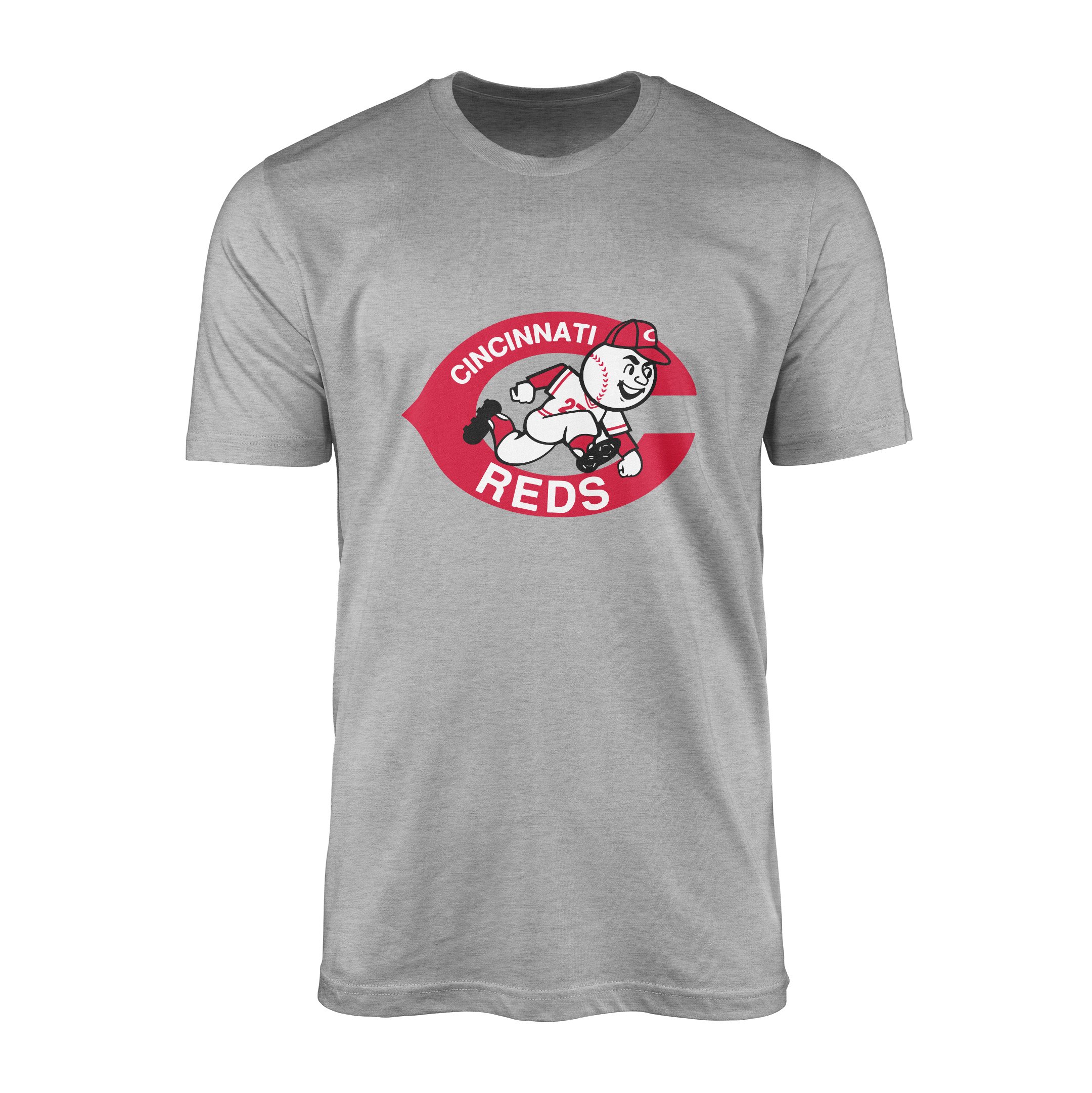 Cincinnati Reds | Mr. Red 80’s Tişört M - Gri