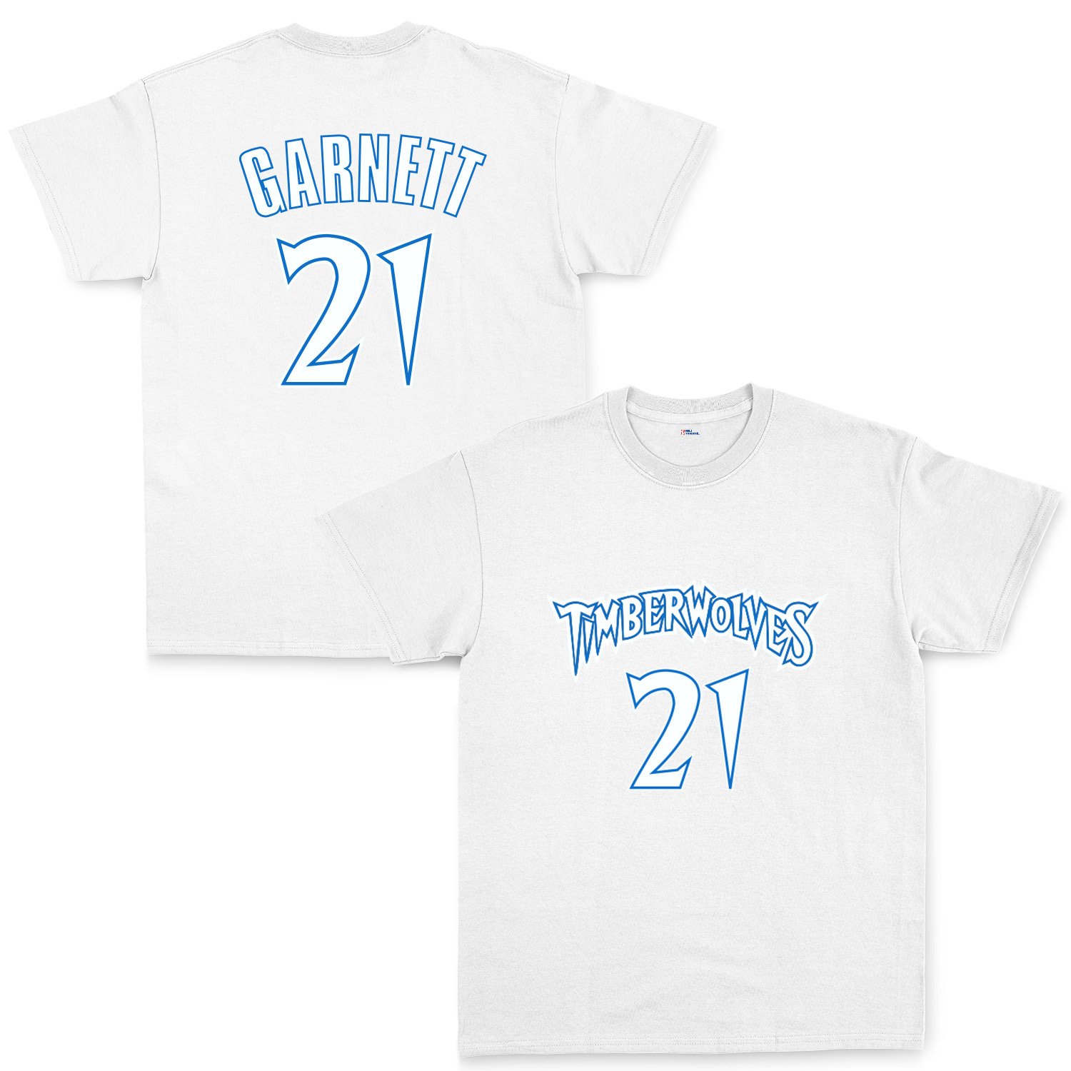 Kevin Garnett 21 THRBCK Forma Tişört M - Beyaz