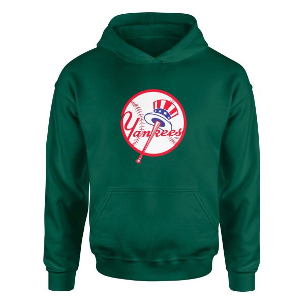 NY Yankees Uncle Sam Hoodie M - Nefti Yeşili