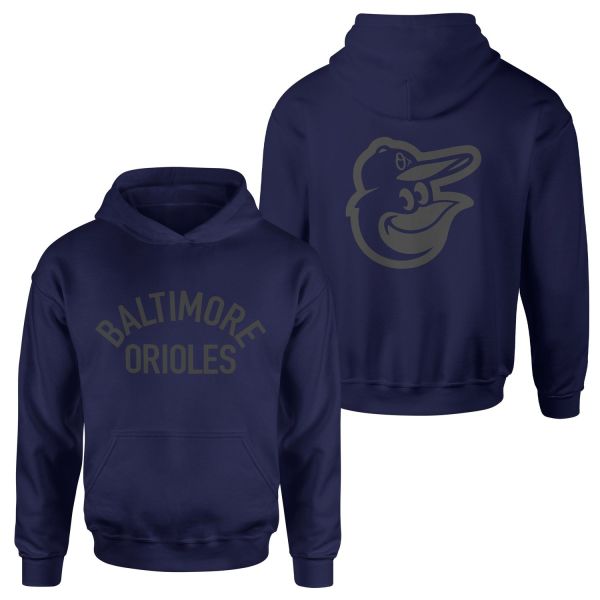 Baltimore Orioles Muted Hoodie S - İndigo Mavisi
